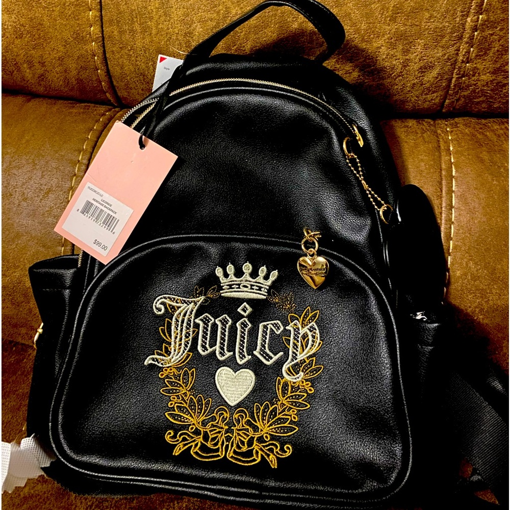 Juicy Couture Licorice Heritage Backpack
